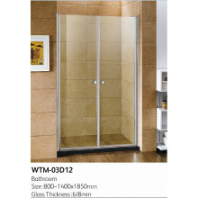 Muestra de puerta de ducha para baño Wtm-03D12